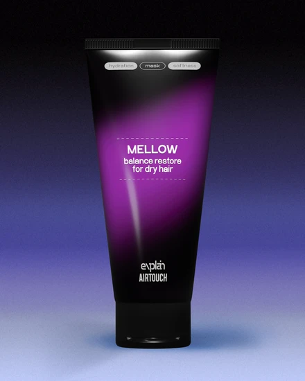 Маска увлажняющая для сухих волос MELLOW, 200 мл
