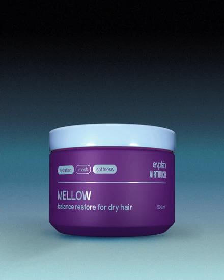 Маска увлажняющая для сухих волос MELLOW, 500 мл